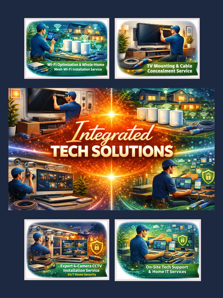 Professional TV Mounting & Home Tech Support