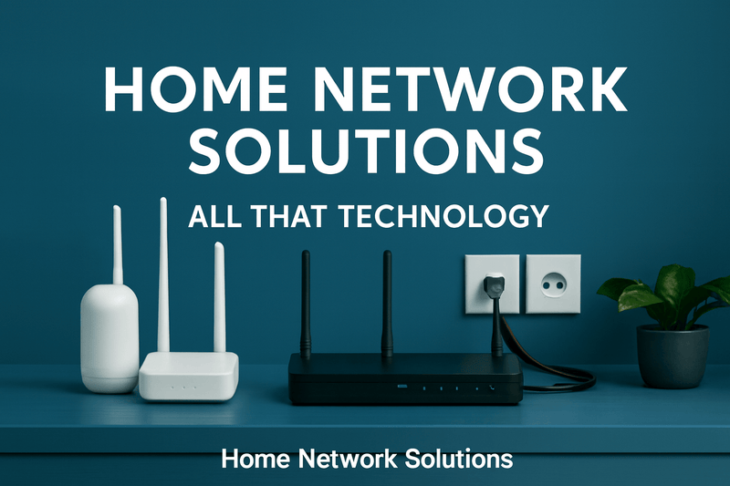 Home Network Solutions - ALL That Technology