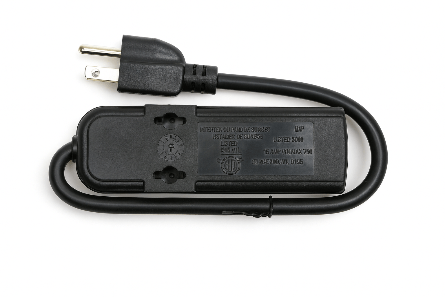 Compact 3-Prong Mini Power Strip - All That Technology - 3