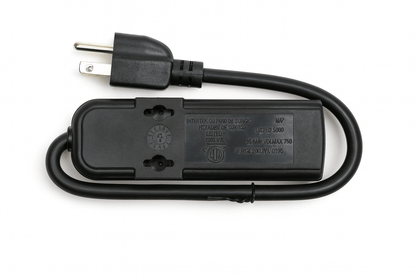 Compact 3-Prong Mini Power Strip - All That Technology - 3