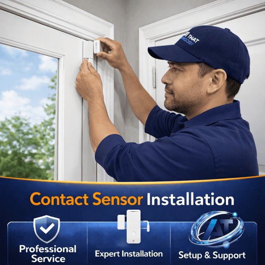 Contact Sensor Installation - All That Technology