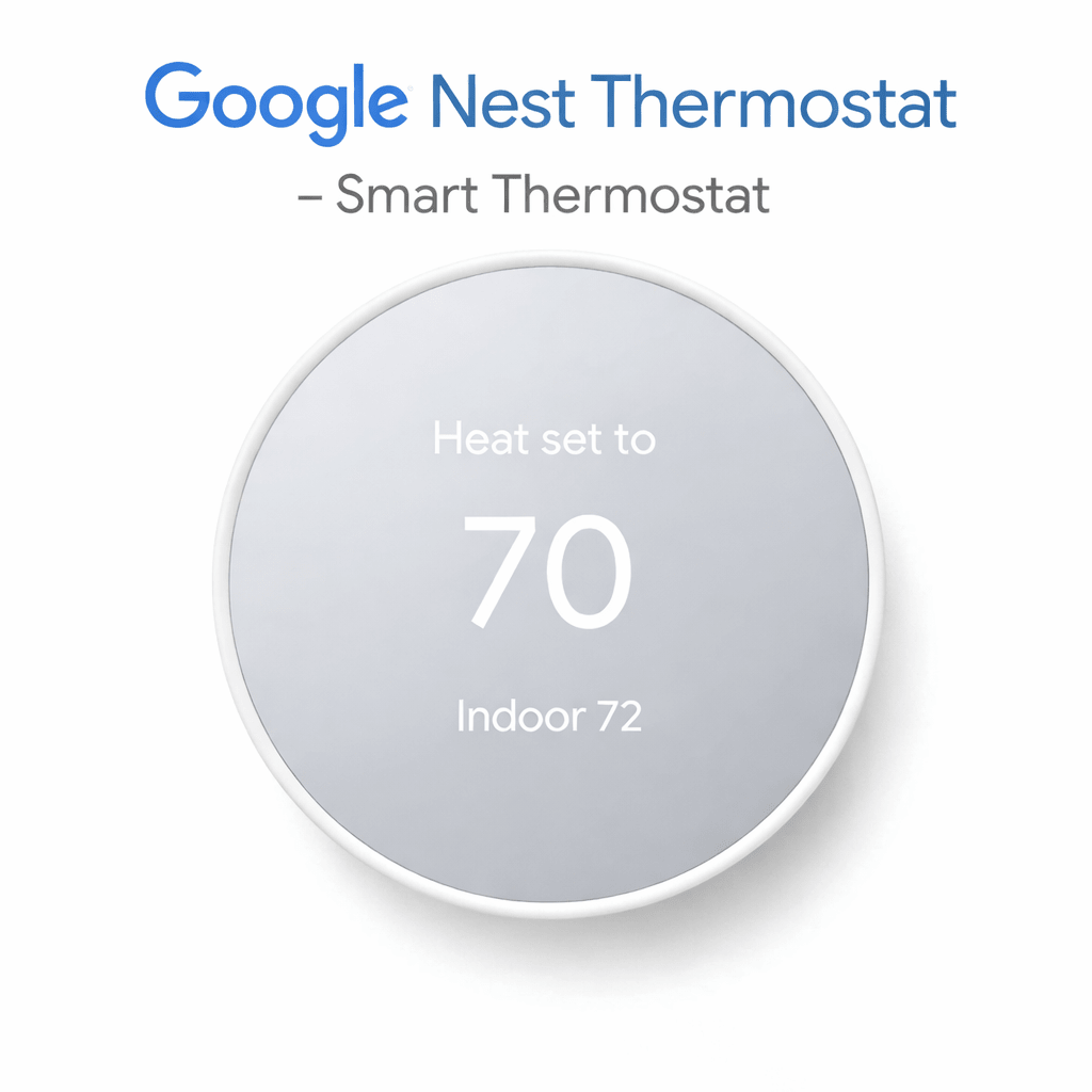 Google Nest Thermostat - Smart Thermostat for Home - All That Home Technology Solutions
