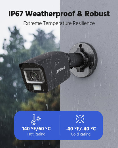 Weatherproof outdoor security camera mounted securely as part of a whole-home CCTV installation service.