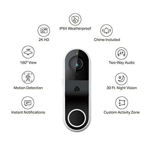 Kasa Smart Video Doorbell Camera Hardwired w/Chime - All That Technology - 7
