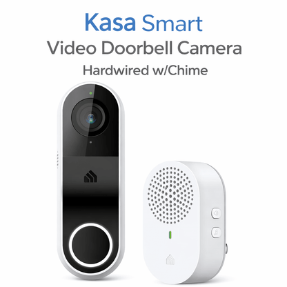 Kasa Smart Video Doorbell Camera Hardwired w/Chime - All That Home Technology Solutions