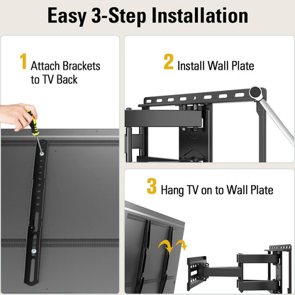 Mounting Dream TV Wall Mount for 32-65 Inch Television - All That Technology - 2