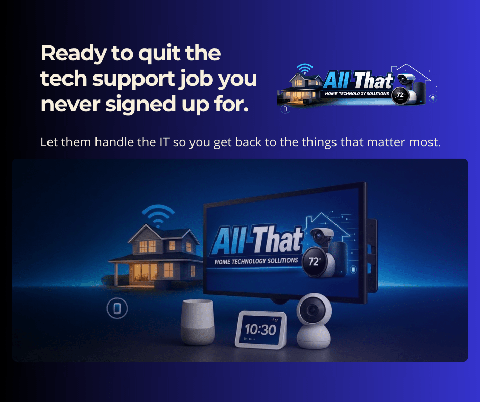 On-Site Tech Support & Home IT Services | ALL That Technology. - All That Technology - 5