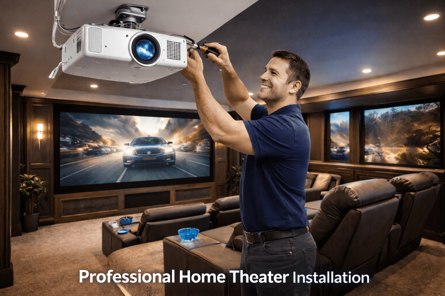 Professional Home Theater Installation Service - All That Home Technology Solutions