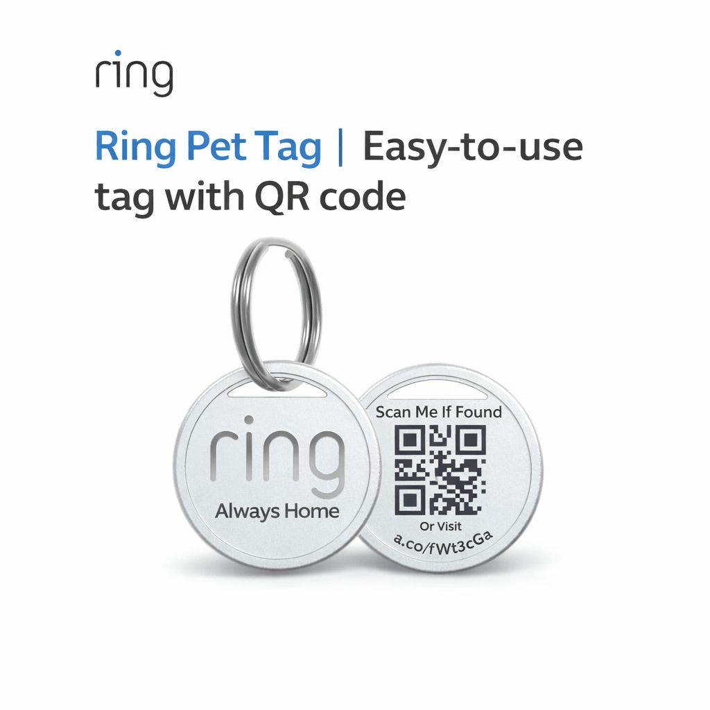 Ring Pet Tag | Easy - to - use tag with QR code - All That Technology