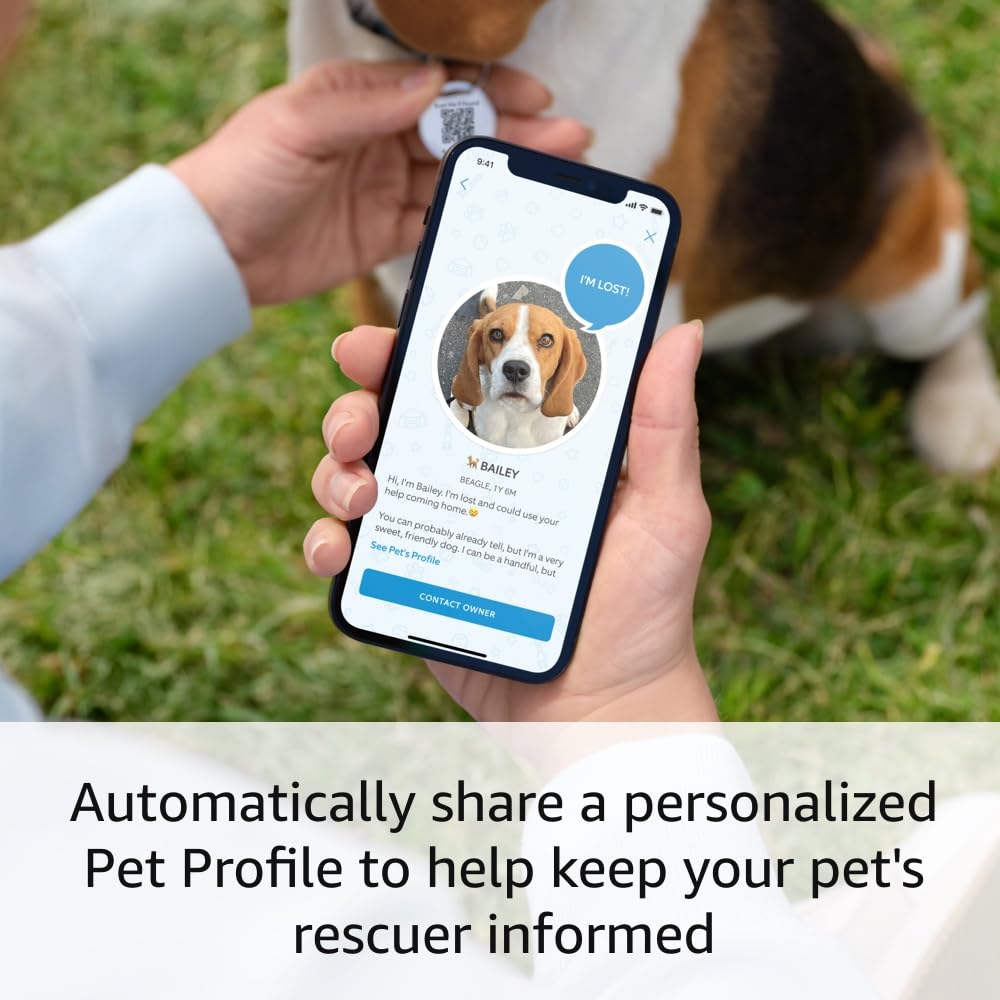 Ring Pet Tag | Easy - to - use tag with QR code - All That Technology