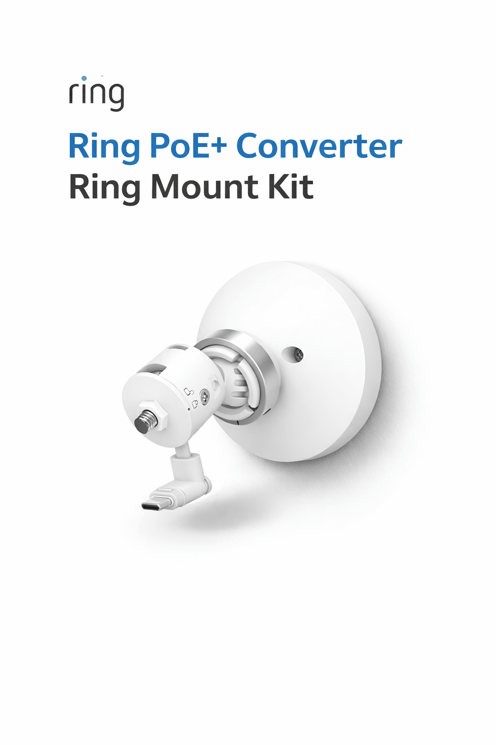 Ring PoE+ Converter Ring Mount Kit - All That Technology