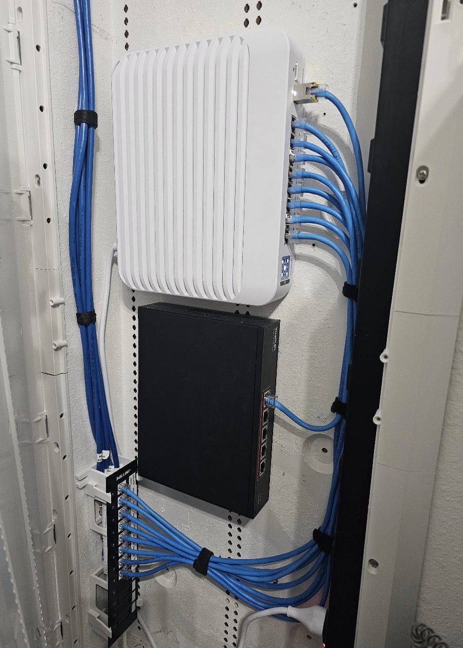 Wiring & Network Panel Structured Wiring Service - All That Technology - 1
