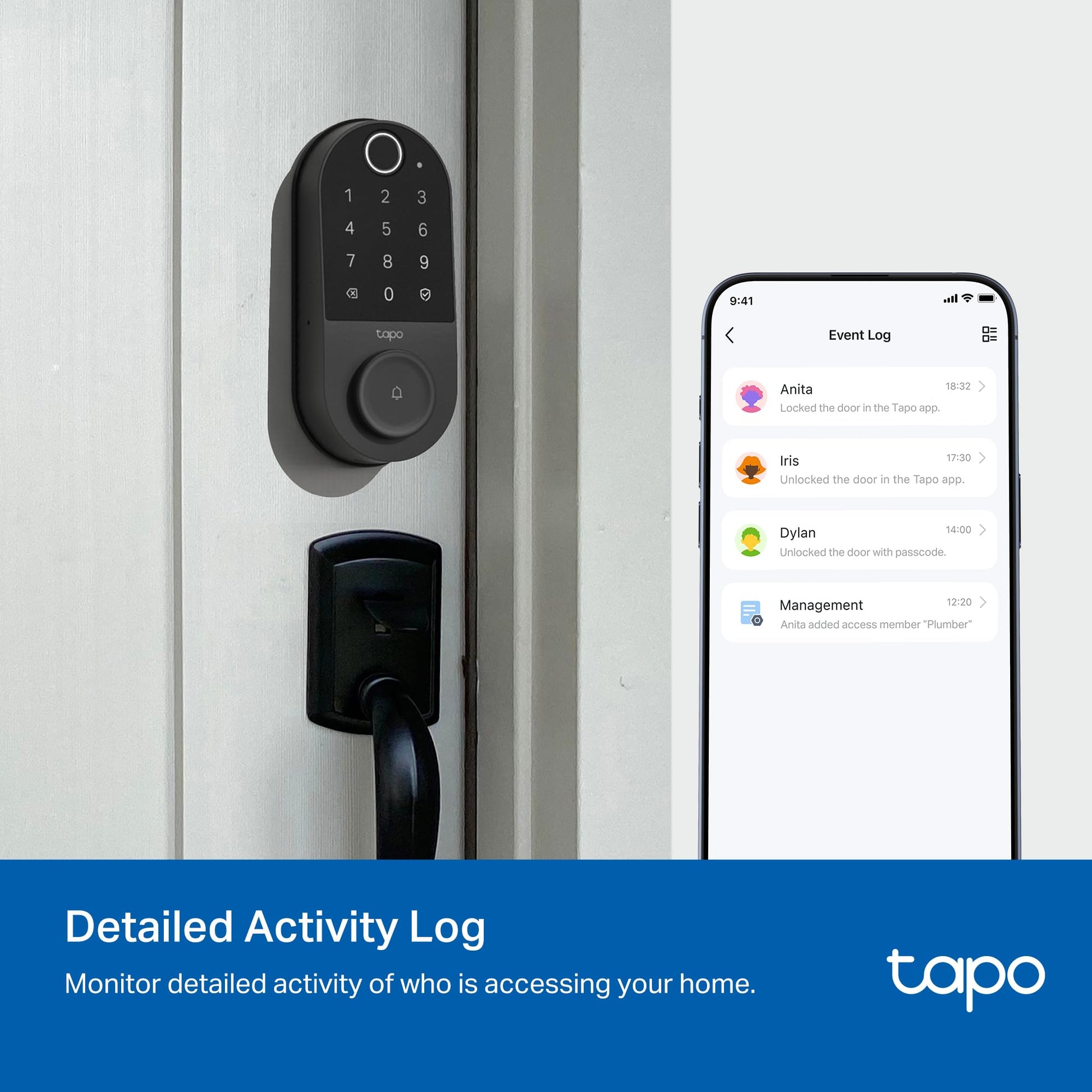 Tapo Smart Door Lock, Deadbolt - All That Technology