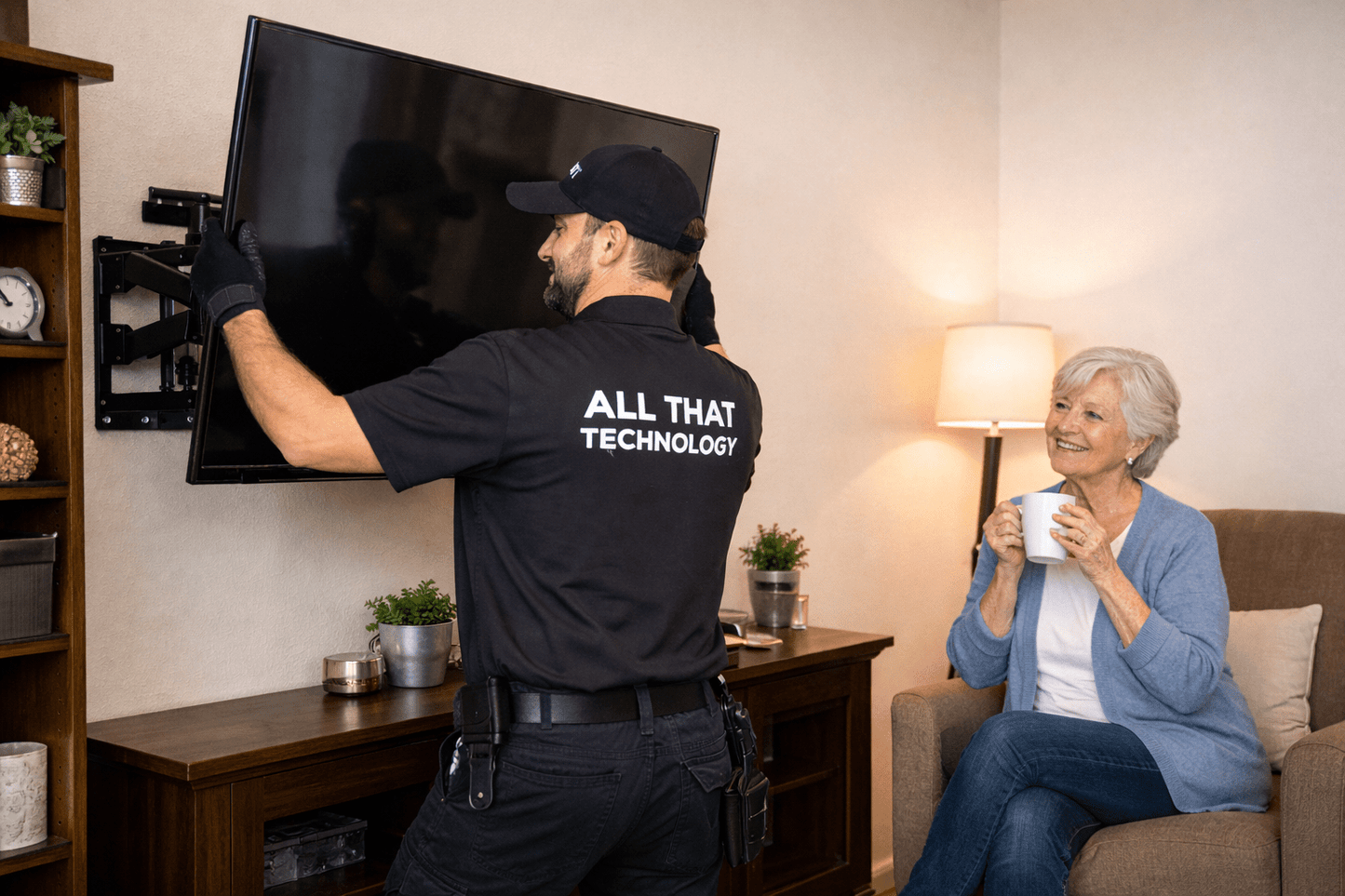 TV Mount Removal - All That Home Technology Solutions