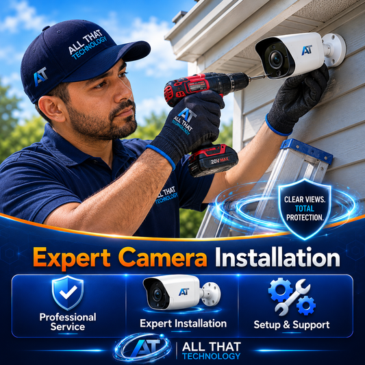 Wired Camera Installation & Setup - All That Technology