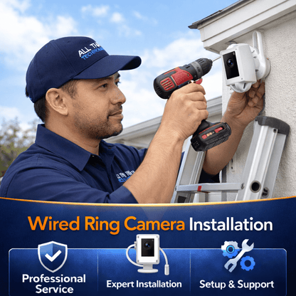 Wired Ring Camera Installation & Setup Service - All That Home Technology Solutions