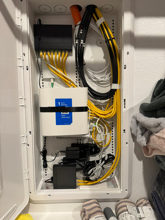 Wiring & Network Panel Structured Wiring Service - All That Technology - 2